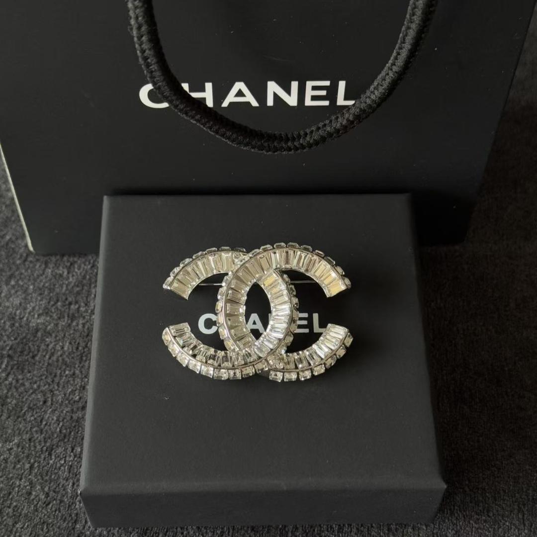 CCマーク ブローチ シルバー