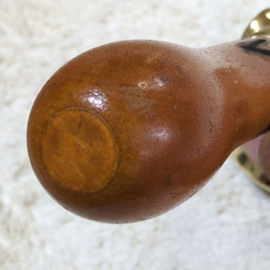 鉄道関連グッズ：鉄道ブレーキハンドル 日本エヤーブレーキ製(未使用予備品)