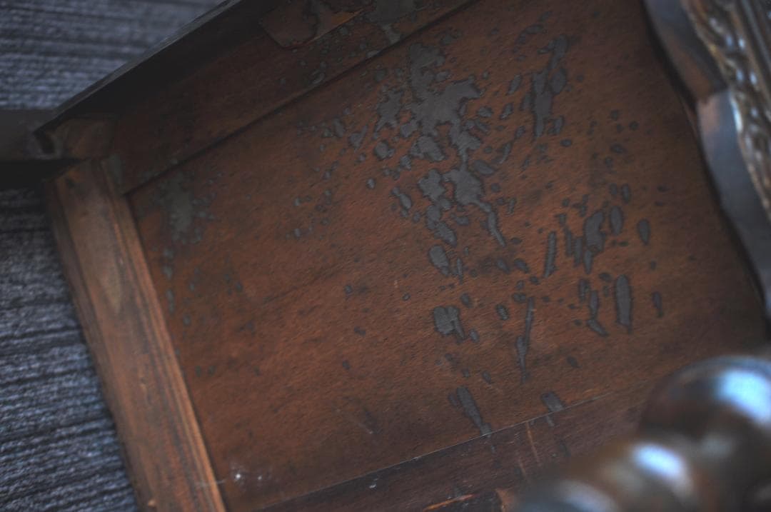 ヴィンテージ ワークデスク キャスター付き 木製 TA2027