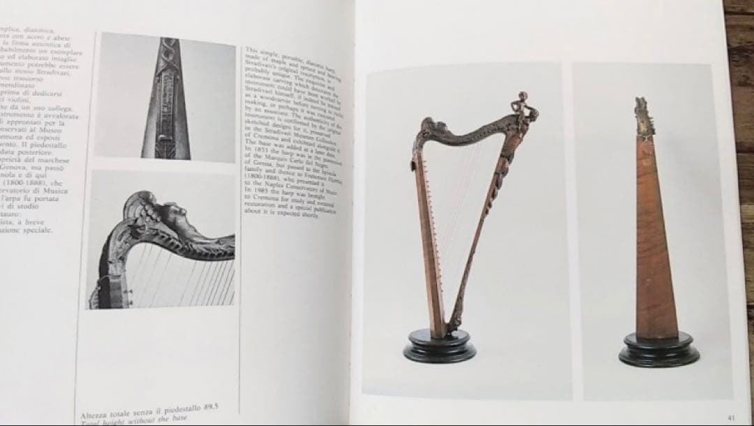 SALE レア ストラディヴァリウス 作品集 洋書 イタリア語 英語