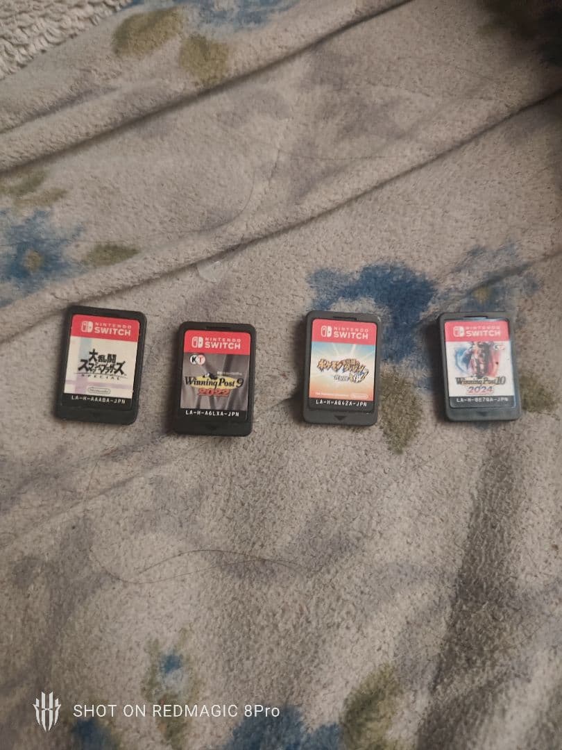 スマブラSP ウイニングポスト2024 ダービースタリオン ポケダン パッケ無し