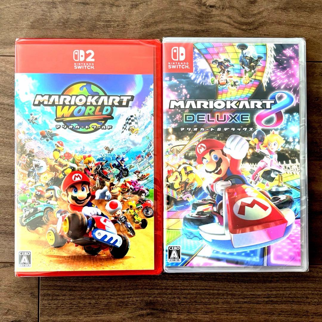 Nintendo Switch　マリオカートワールド　マリオカート8