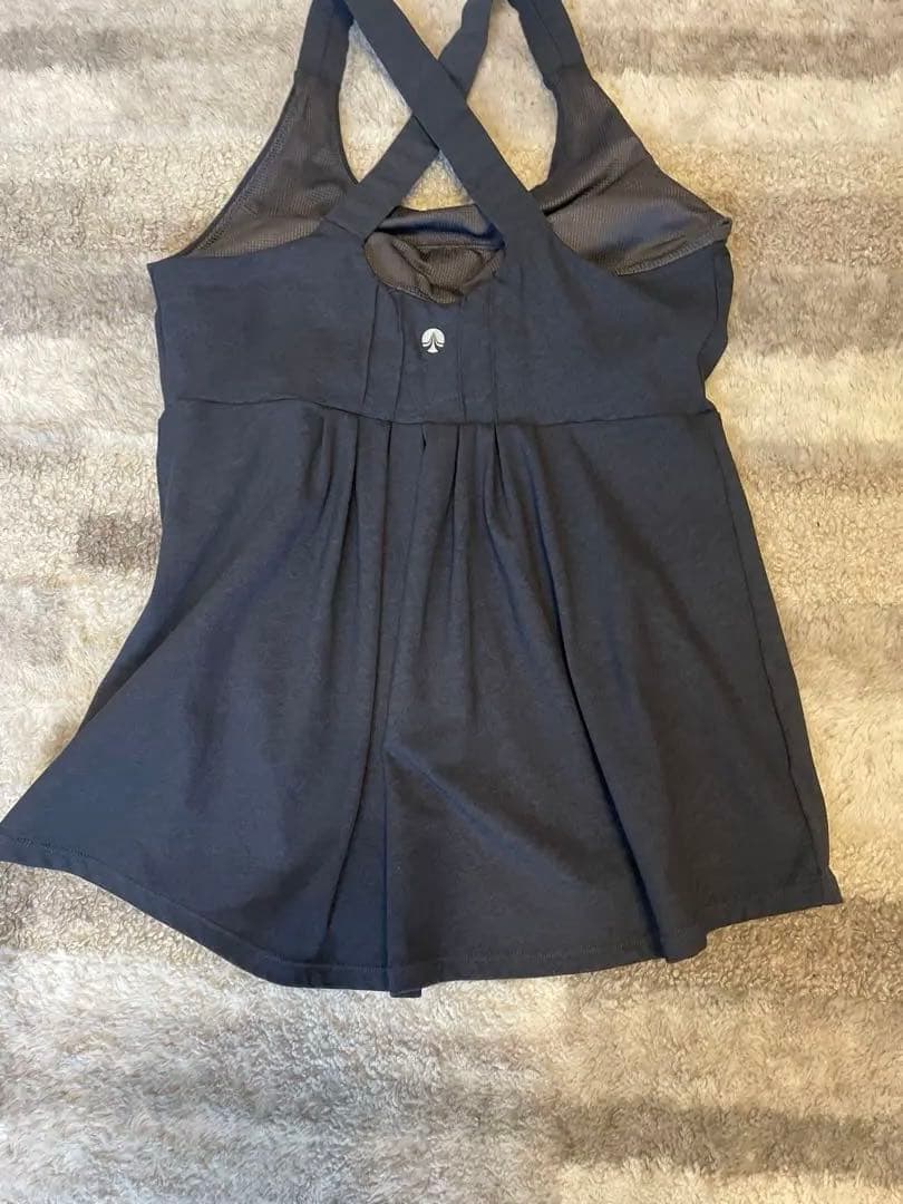 SUKALAデニムクロスタンクトップ、デニムスリットレギンス M 上下　値下げ