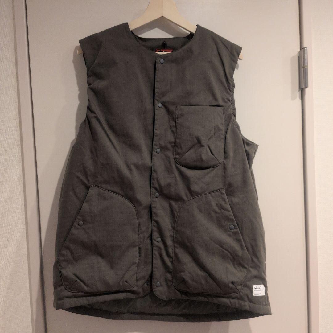 ナンガ タキビ リップストップインナーダウンベスト　nanga takibi