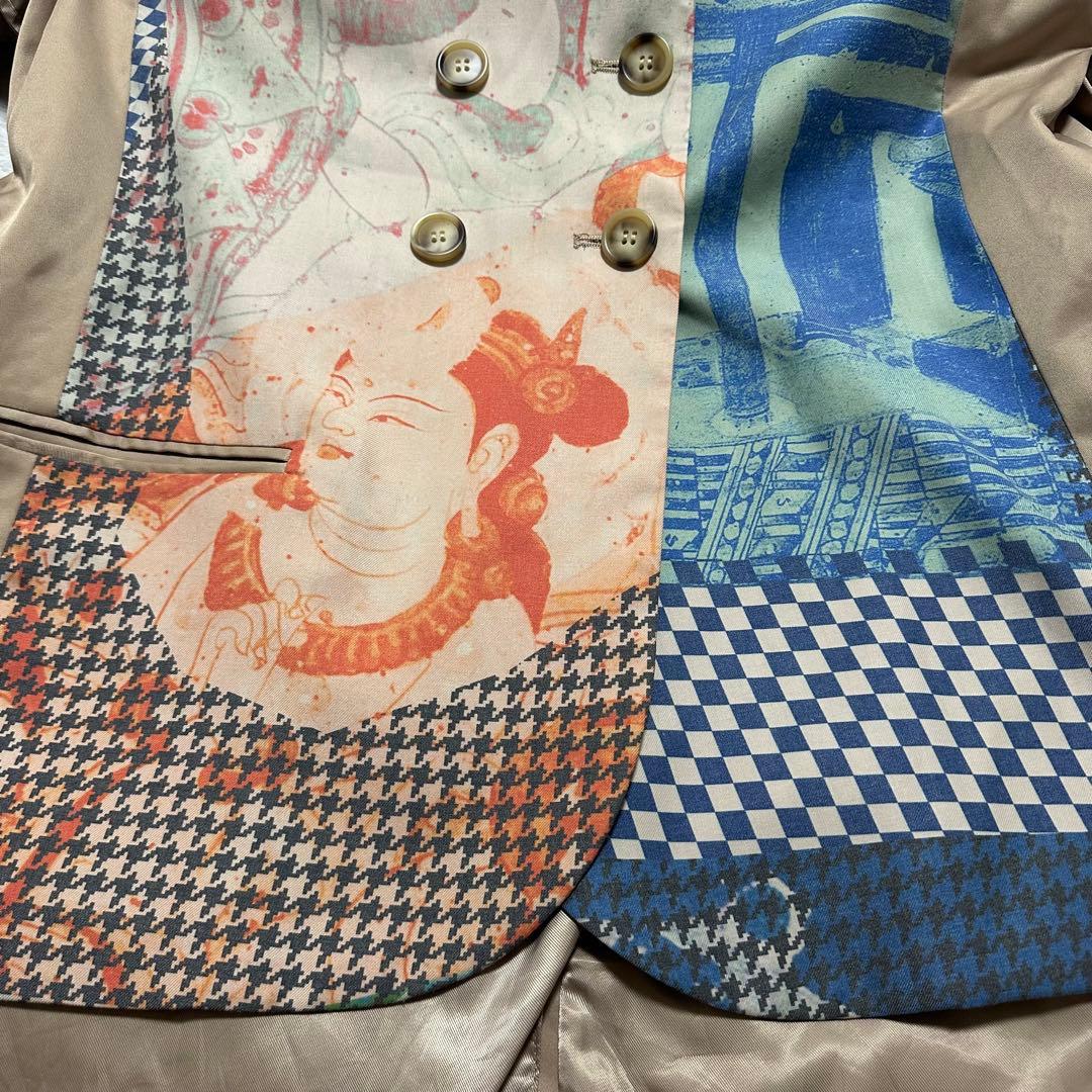 極美品　JnylonStudios × 敦煌　トレンチコート　　ドッキング