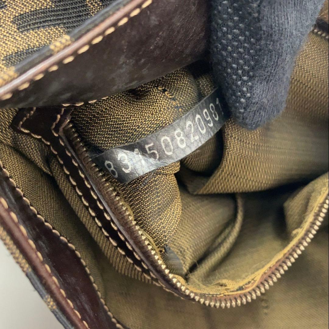 FENDI フェンディ　ズッカ柄　トートバッグ