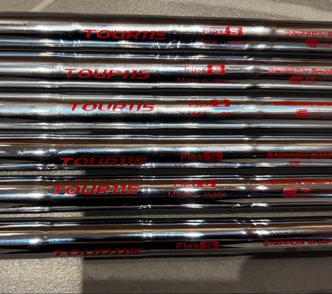 モーダス 115 シャフト フレックスS 6本セット 番手ズラし