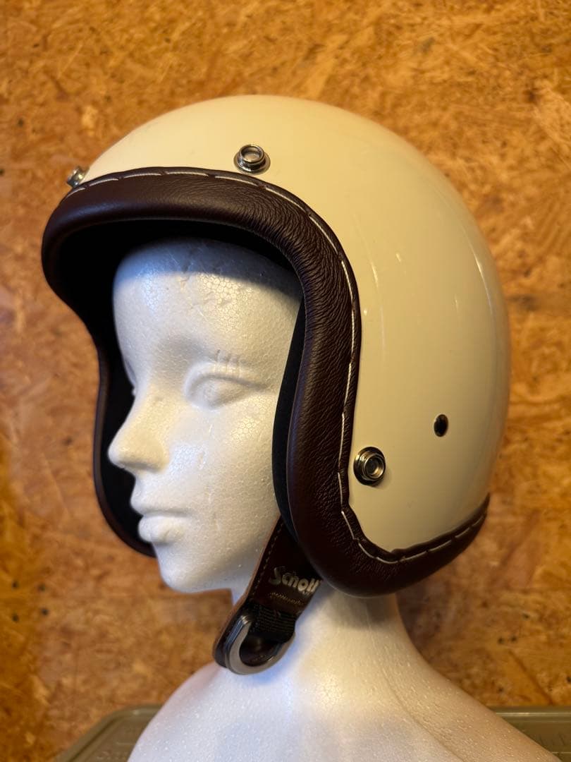 Schott ヘルメット アイボリー Mサイズ