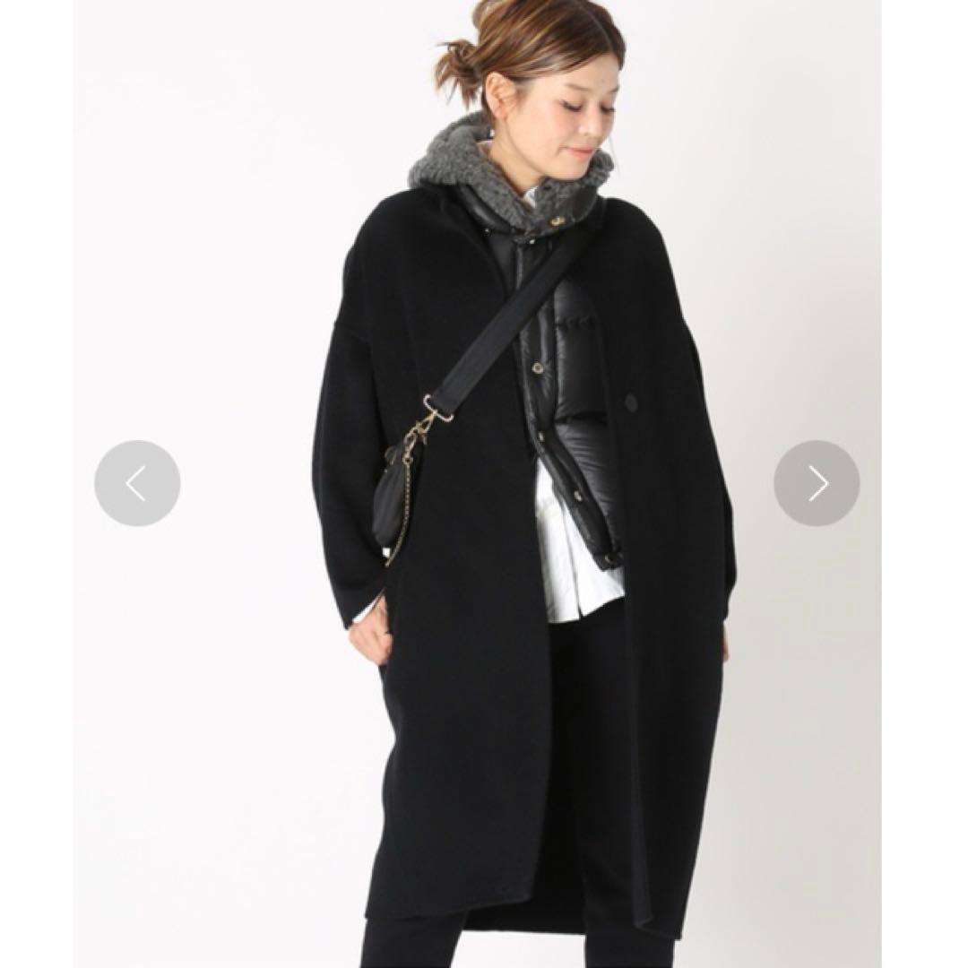 Deuxieme classe ウールアンゴラリバーコート アパルトモン