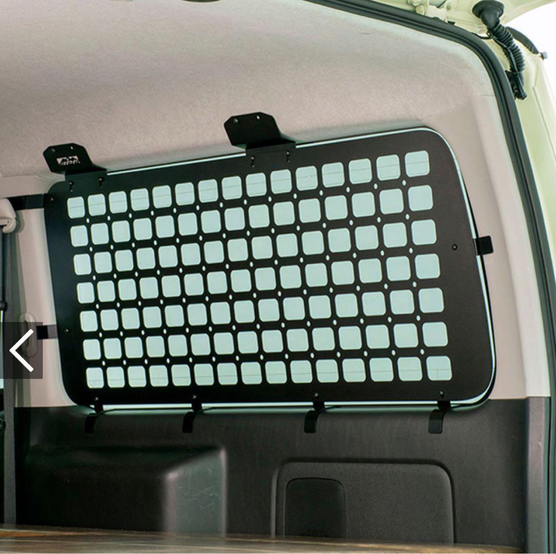 【Kazu】ハイエース サイドストレージパネル EXH-04【左右両方】