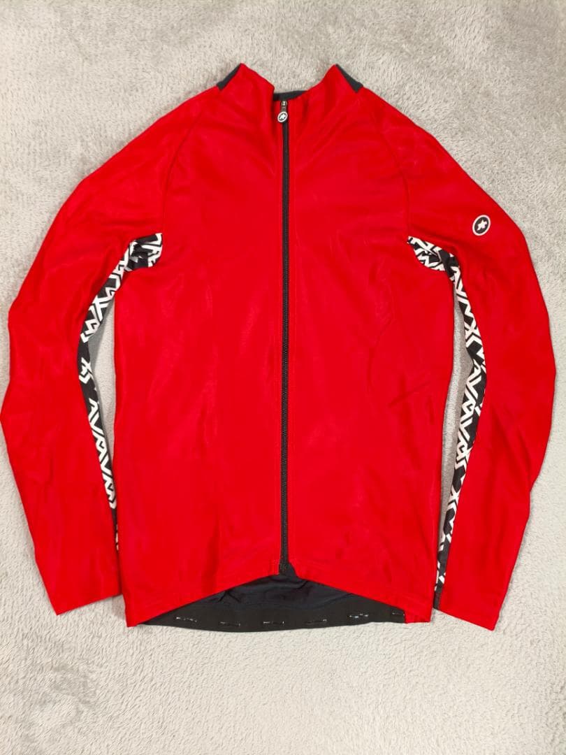 アソス Assos Mille GT 長袖ジャージ 赤 サイズS 美品