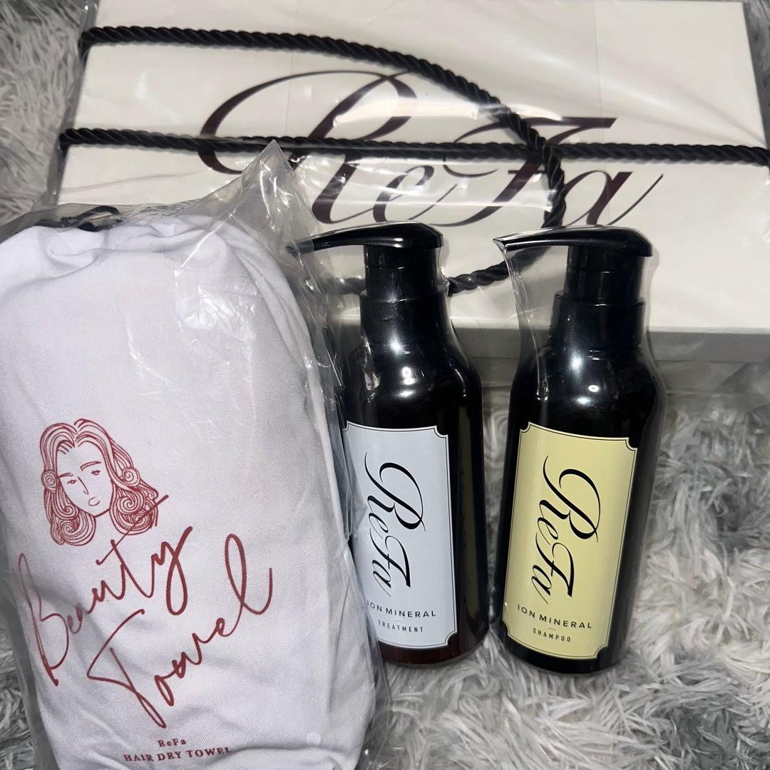 ReFa ドライヤー、シャンプー、リンス、ヘアタオルセット 値下げしました