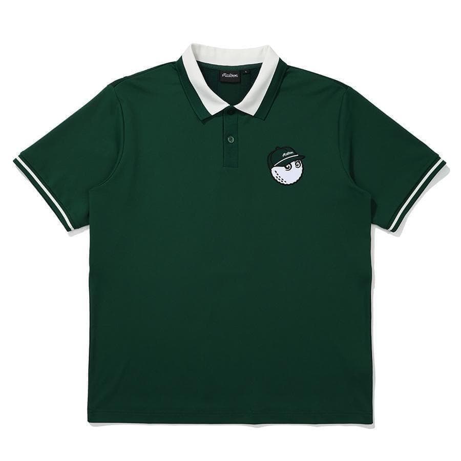即日発送 マルボンゴルフ ポロシャツ malbon golf メンズ シャツXL