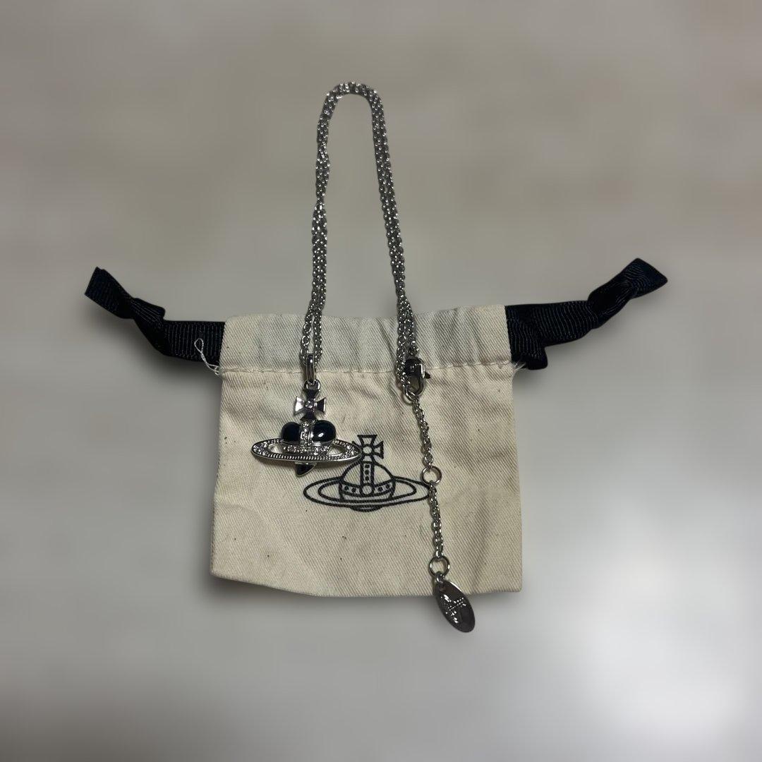 ヴィヴィアンウエストウッド オーブ ネックレス シルバー 保存袋付きユニセックス